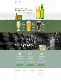 Beer Template - HotThemes