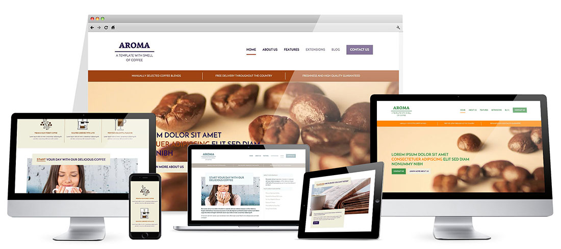 Coffee Joomla Template