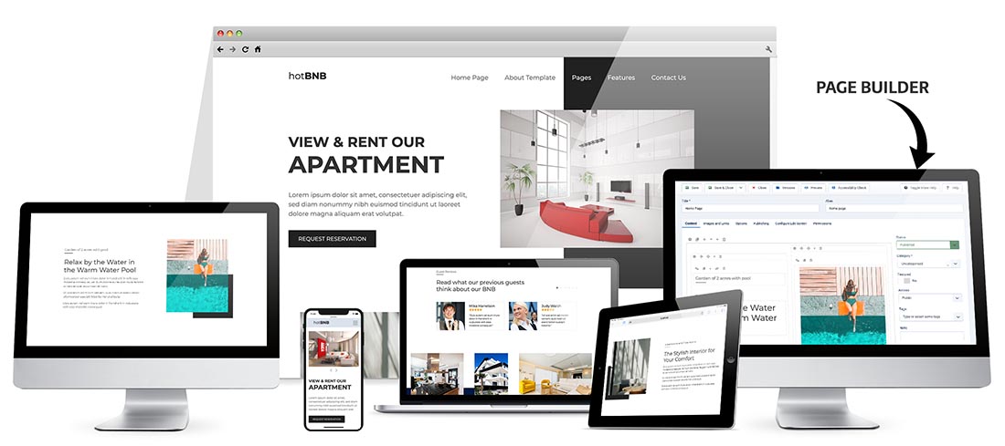 Responsive BNB Joomla Template