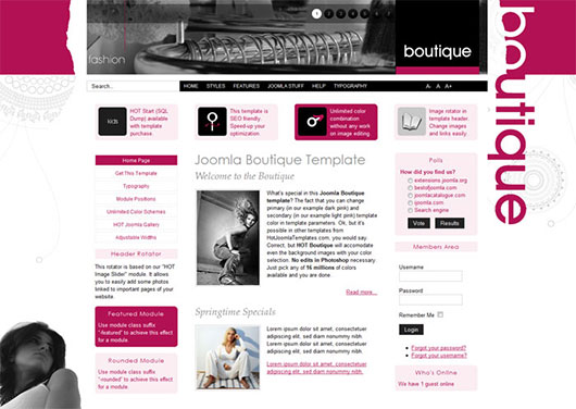 Boutique Template