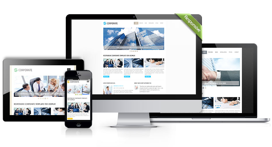 Responsive Joomla Corporate Template