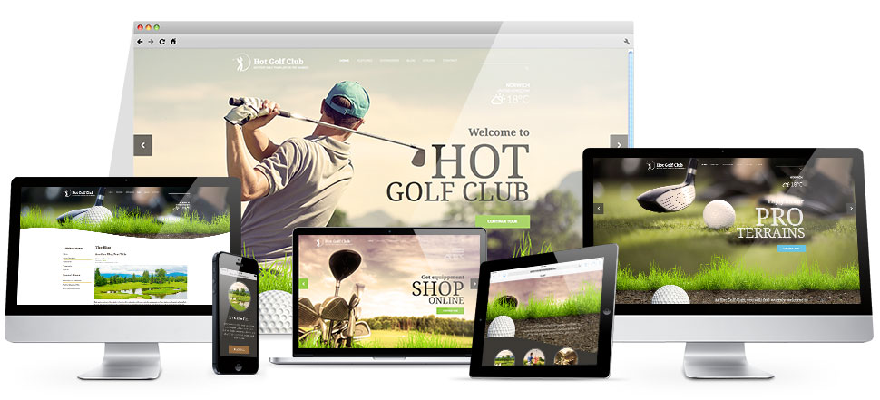 Golf template
