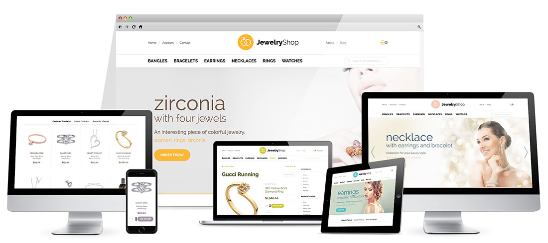 Responsive Jewelry Template