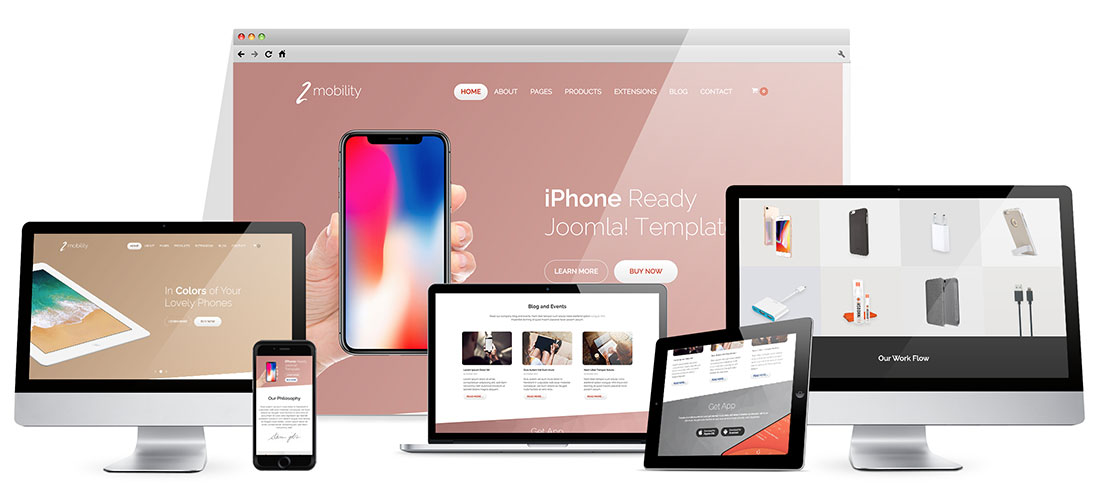 Joomla iPhone Template