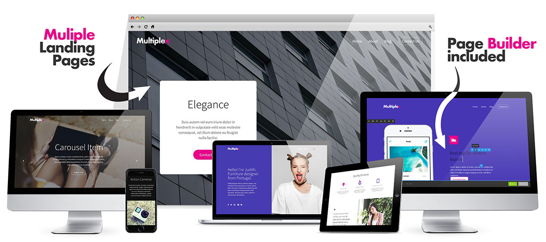 Multipurpose Joomla template - Multiplex