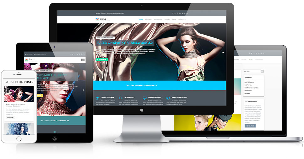 Responsive Multipurpose Joomla Template