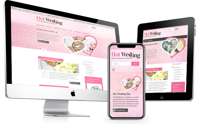 Joomla Wedding Template