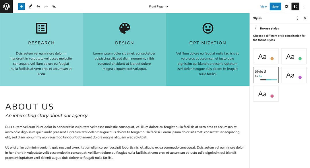 Marketing Agency Block Theme for WordPress - Hot Themes