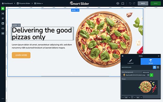 Smart Slider plugin