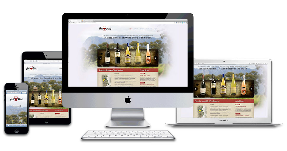 Responsive Wine WordPress Theme