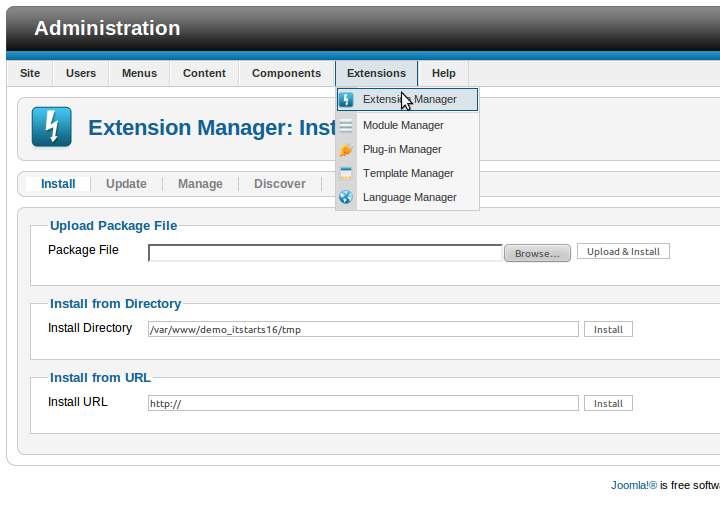 Joomla Template Installation Tutorial