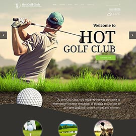 Golf WordPress Theme