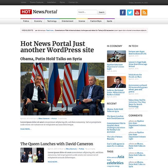 News Portal WP