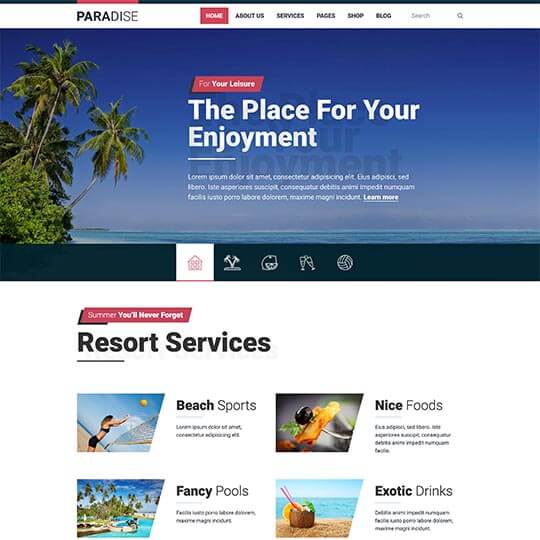 Paradise WordPress
