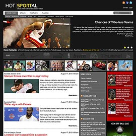 Sportal WordPress Theme